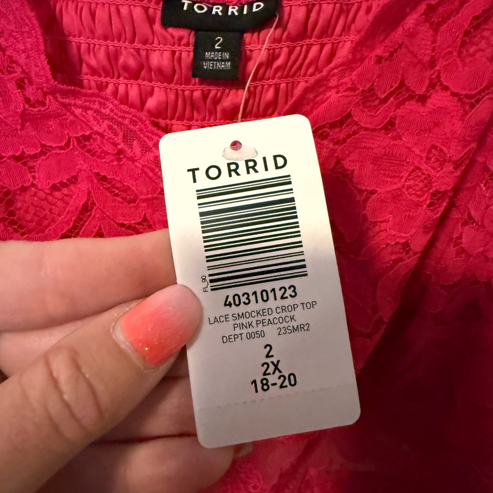 Torrid crop top - Picture 4 of 4